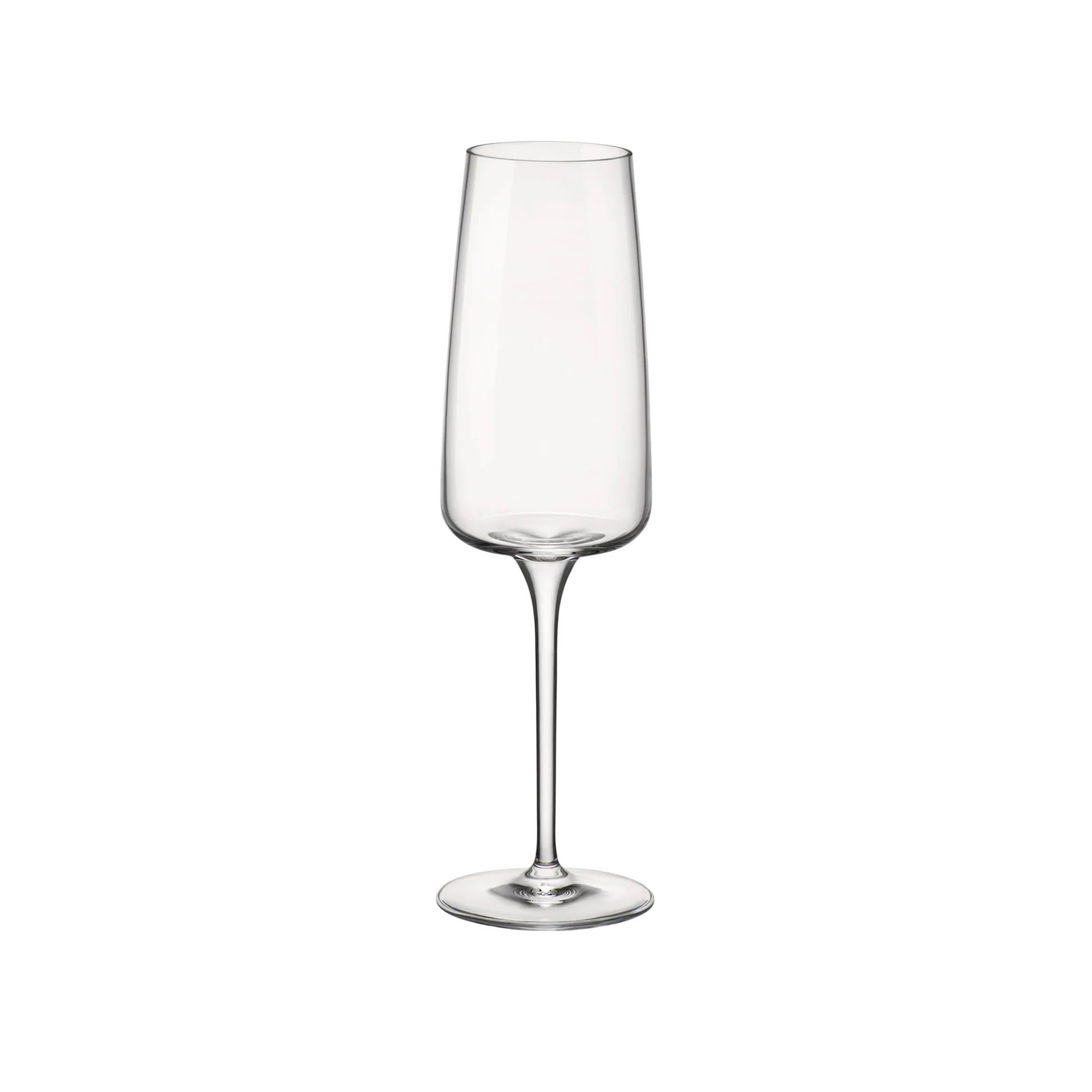 Planeo 8.75 oz. Sparkling Wine and Champagne Flute Glasses, Set of 4