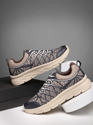 Image of HOS Mens Sports Shoes | Lightweight Running Shoes for Men | Breathable and Comfortable Footwear and Training