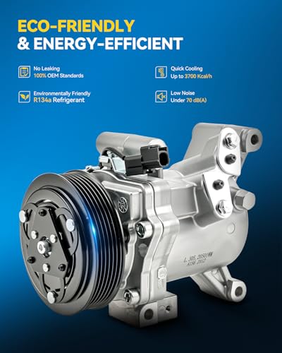 Image of PHILTOP NEW AC Compressor w /Clutch for 3 2014-2018, CX-5 2013-2022