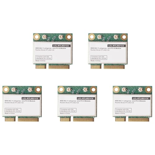 Carte WiFi Mini PCIe RTL8821CE double bande pour connexion PC et ordinateur portable
