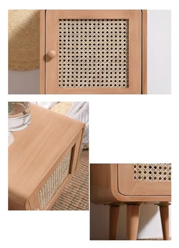 Petite table de chevet avec tiroirs pour ranger et optimiser les petits espaces