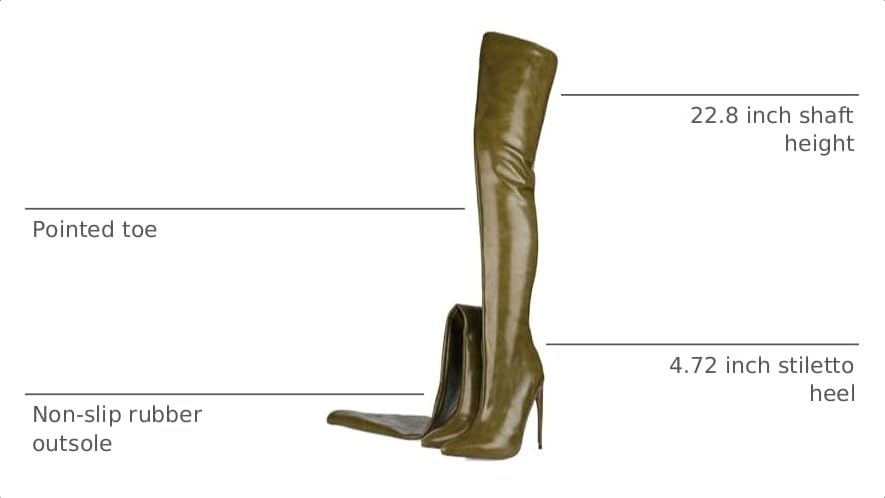Image of Thigh high boots for women striped Back zipper Burgundy Zebra Print Over the knee Sexy gold white pointed toe Cow Print leopard Magenta stiletto heel