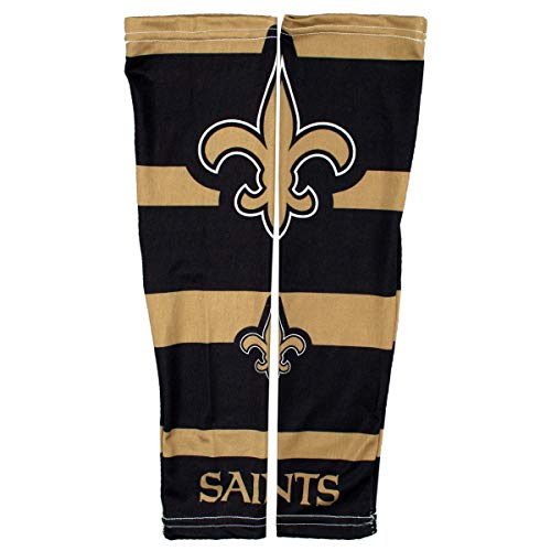 Littlearth Unisex-Adult Nfl New Orleans Saints Strong Arms Tattoo Sleeves , Team Color, 17” Wrist To Bicep (300612-Sant) #TOP2