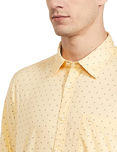 Image of Parx Men's Print Slim Fit Shirt