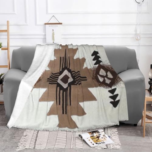 Couverture flanelle amérindienne chaude pour vos soirées cocooning - 4
