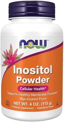 NOW Foods Inositol Powder (Myo-Inositol) 4oz by NOW Foods