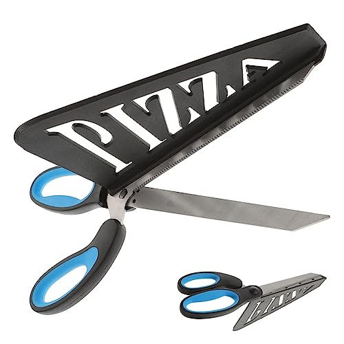 PHENOFICE Rebanador De Pizza Tijeras Desmontables Acero Inoxidable Y Plástico Accesorio De Cocina Fácil De Limpiar