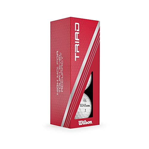 Wilson Triad Golf Balls : l'excellence de la conception triple couche
