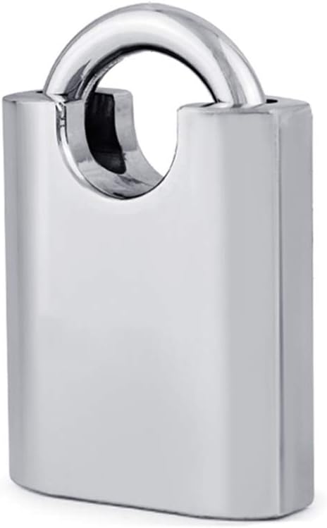 Keyed Padlocks Key Padlock, 3 Same Keys, Waterproof, Rust-Proof and Anti-Theft, Width 52/60/70mm (2/2.4/2.8in), Used for Lockers, Garages, Fences (Size : 52mm)