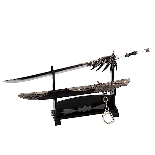 FAYAIALO - Colección de modelos de arma de metal de 8.7 pulgadas de Monster Hunter World Iceborne Monster Rathalos, Oro, 8.7 inches