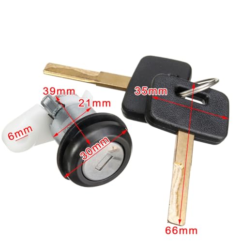 Barillet de serrure pour Holden Commodore VN à VS kit de remplacement avec 2 clés - 2