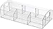 InterDesign Med+ - Makeup and Medicine Cabinet Catch All Organizer - Clear - 12 x 6 x 3.5 inches