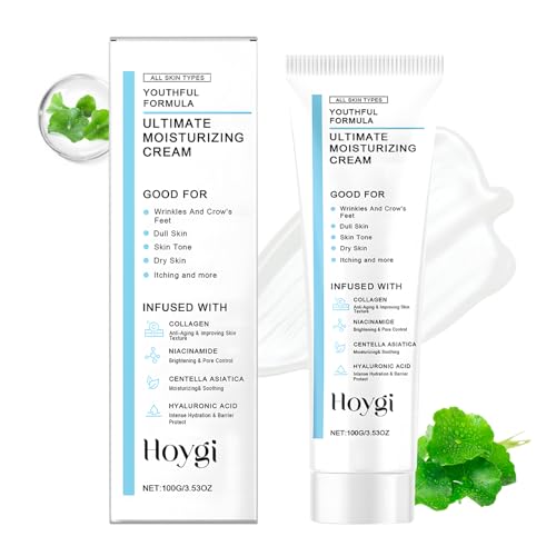 Crema de Centella Asiática,100ml Centella Crema de Gel,Centella Calming Barrier Cream,Skin Care Coreano,Antiedad,Estimula la Producción de Colágeno