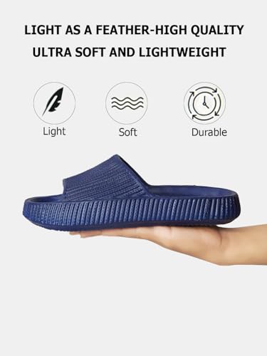 Image of ENDEAVOUR WEAR Men's Super Soft Sliders /Slippers With Soft Cushioned Rubber | Comfortable And Light Weight | Flip Flops