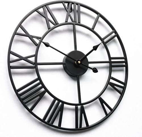 Horloge Murale Silencieuse en Métal : Fini le Tic-Tac Stressant - 7