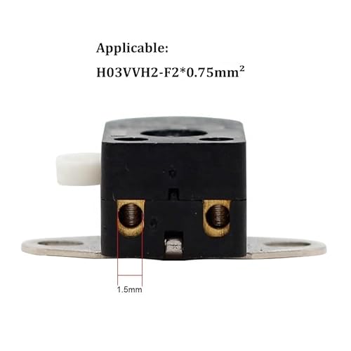 Zugschalter, Mini-Schalter zur Steuerung einer Möbelbeleuchtung, 2-Loch-Platte, 2A, 250V, Ersatzschalter