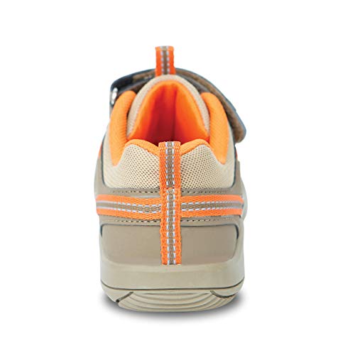 I78 Low Top Kids Boys Girls Sport Hiking Shoes Breathable Synthetic Leather Sneakers Non-Slip Lightweight For Outdoor Running Trekking Trail Walking(Brown,Numeric_2) #TOP7
