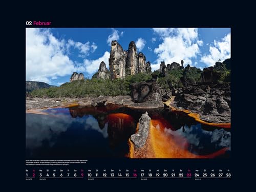 Wall Calendar The Natural Heritage of the World 2025, multicoloured, 60B x 45H cm - Image 3