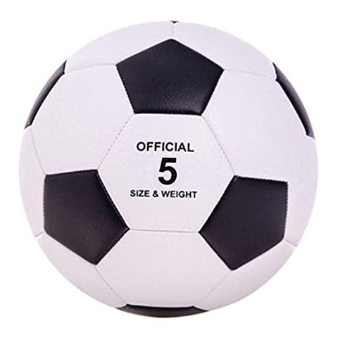 FGXY Football Kick Trainer, Football Training Ball,Football Training Equipment Forteens And Adults Hands Free Solo,Perfect For Football Skills Improvement Fit For Balls 5,Black Cover