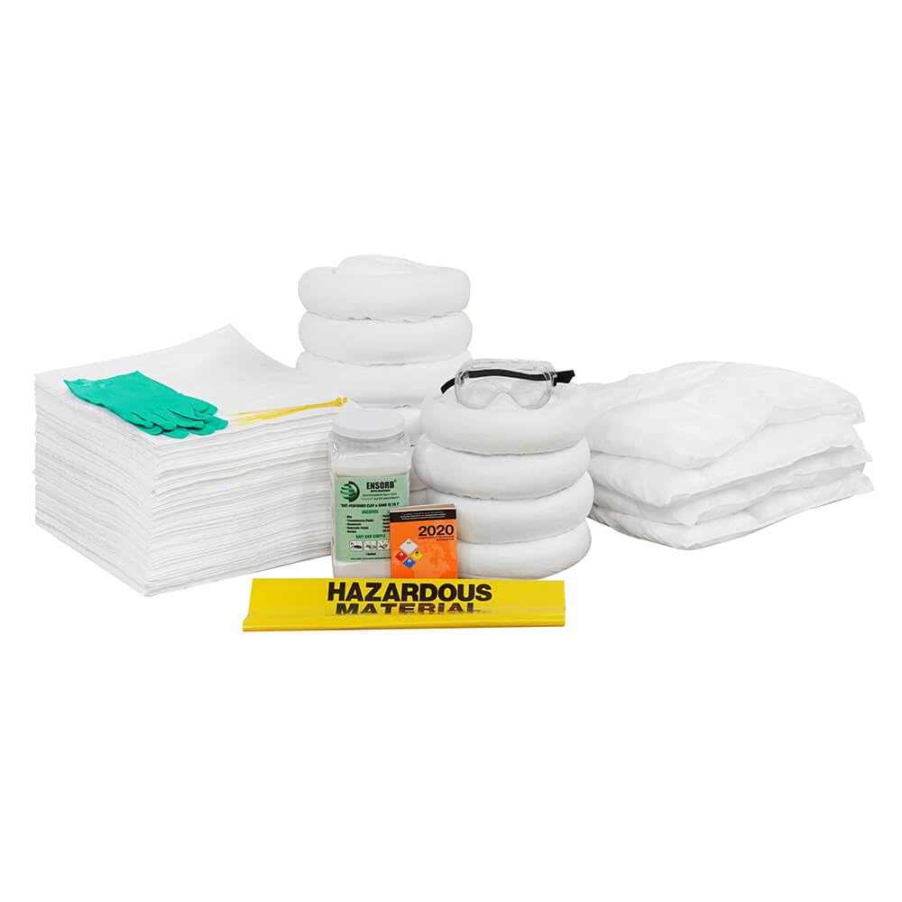 ENPAC 55-Gallon Spill Kit Refill, Absorbent for Spills, Drum NOT Included, Refill Kit Only (Oil Only)