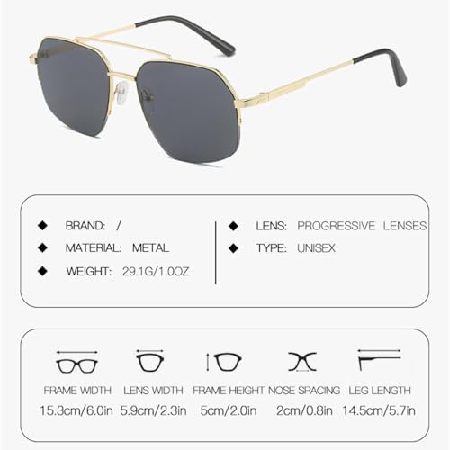 Fashion Men Sunglasses Classic Driving Metal Frame Mirror Leisure Fishing Men Women Eyeglass2