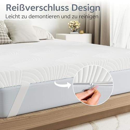 Surmatelas ferme 140x200 7,5 cm mousse HD Materosu