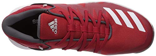 Adidas Mens Speed Turf Baseball Shoe, Power Red/Ftwr White/Grey Five, 10.5 Us #TOP4