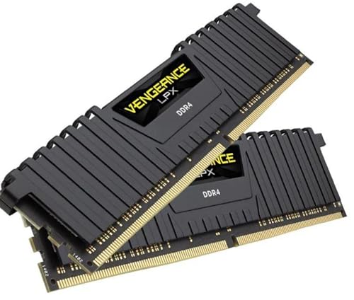 Image of Corsair Vengeance LPX 16GB (2x8GB) DDR4 DRAM 2133MHz C13 Desktop Memory Kit - Black (CMK16GX4M2A2133C13)