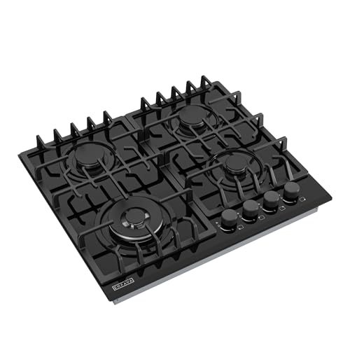 Image of Empava 24 in. Gas Stove Cooktop 4 Italy Sabaf Sealed Burners