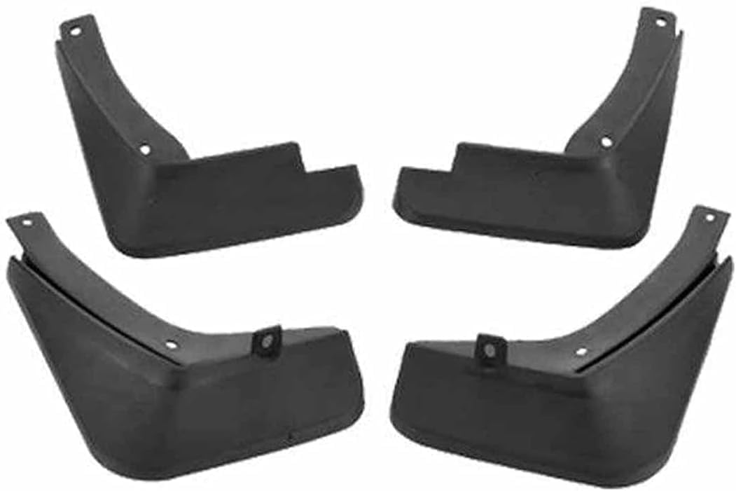 No-Drill Mudflaps for KIA Rio Berline 2012-2018, Bolt-On Kit, Road Legal
