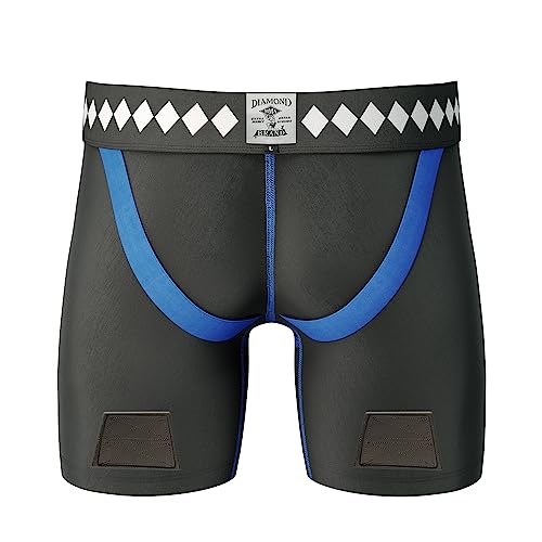 Diamond MMA Hockey Jock Short with Built-in Jock Strap & Athletic Cup Pocket2