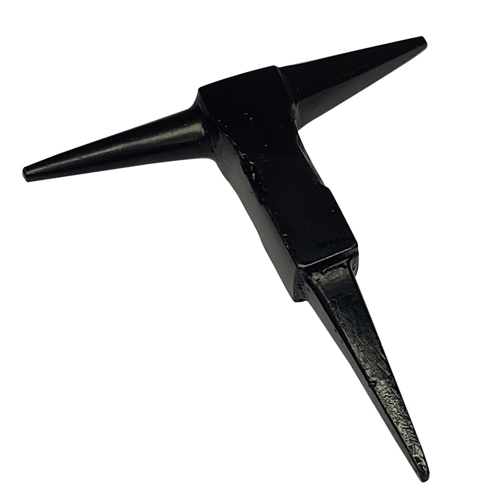 3-1/4" Solid Cast Iron T-Type Stake Anvil Jewelry Making Metal Forming Metalsmith Tool Cast Iron Hand Plane (8.5 cm)