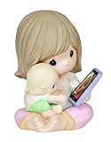 Precious Moments mano mamá con un niño Tablet figura
