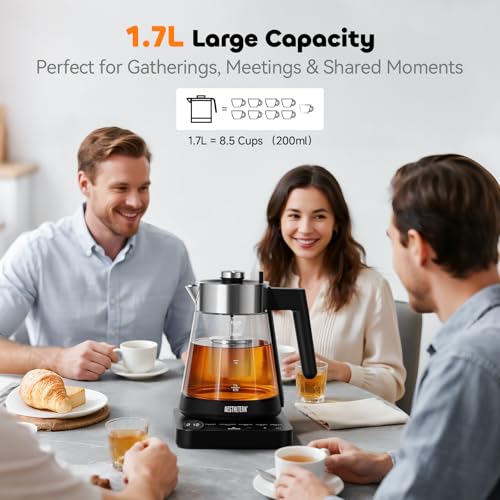 Tetera Eléctrica con Infusor 1.7L Control Temperatura miniatura 5