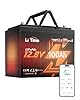 LiTime 12V 100Ah Group 24 Bluetooth Heating LiFePO4 Battery, Built-in 100A BMS with 2 Heating Mode, Low-Temp Protection, Max. 15000 Cycles, Perfect for RV, Solar System, Trolling Motors