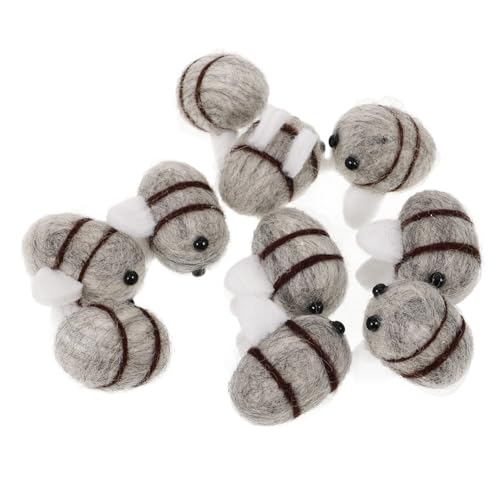 Sewroro DIY Craft Felt Bees Bee Decor for Boys and Girls Adorable Bee Ornaments Bee Craft Supplies Wall Dec