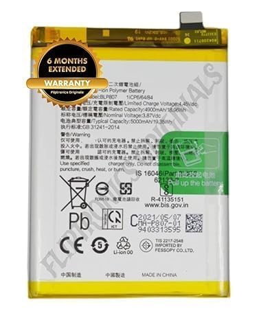 Image of BLP807 Battery for Oppo 7 RMX2151 / RMX2163 / Cs-OPV500SL / RMX2111 Battery with 6 Month Warranty****(DD143)