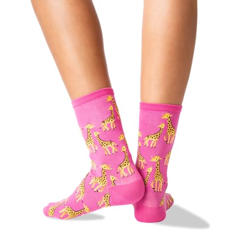 Image of Hot Sox Women's Novelty Geometric Pattern Crew