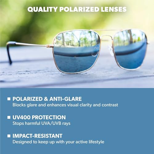 Image of Knockaround Polarized Navigator Sunglasses for Men & Women - UV Protection