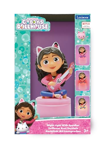 Lámpara de noche Gabby's Dollhouse con bocina miniatura 5