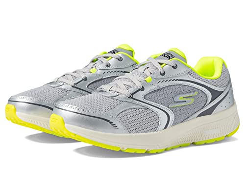 Skechers Skechers Performance Women's GO Run CONSISTENT- Chandra, Silver/Lime, 6