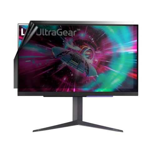 celicious Privacy Lite 2-Way Anti-Glare Anti-Spy Filter Screen Protector Film Compatible with LG UltraGear 27GR93U