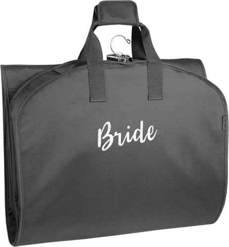 WallyBags 60 Tri-Fold Garment Bag with Embroidery