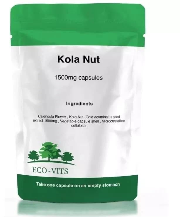 ECO-VITS Kola Nut 1500 mg 60 cápsulas