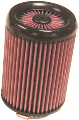 Image of K&N High-Flow Original Lifetime Universal X-Stream Clamp-On Air Filter: High Performance, Premium, Washable: Flange Diameter: 3 In, Filter Height: 7 In, Flange Length: 0.625 In, Shape: Round, RX-2820
