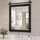 JIINGYO Espejo de baño de granja, sala de estar y