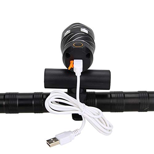 Lumière de vélos USB Lampe Rechargeable zoomables T6 LED vélo Avant la lumière de la Flamme 3 Modes vélo Phare