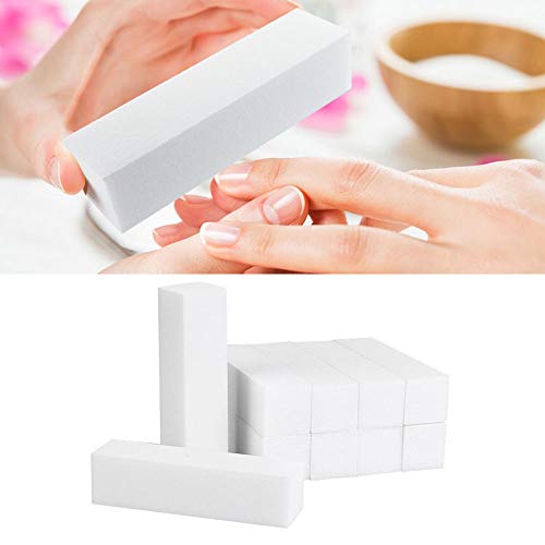 Ealicere 10 Pièces Bloc Polissoir Nail Art Tips Tool Limes à ongles Tampon à ongles Bloc Polissoir