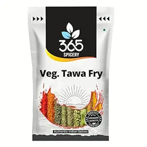 365 SPICERY Veg Tawa Fry | Exquisite Blend for Authentic Indian Flavors | 100% PURE, NO Preservatives, NO MSG - 1 kg