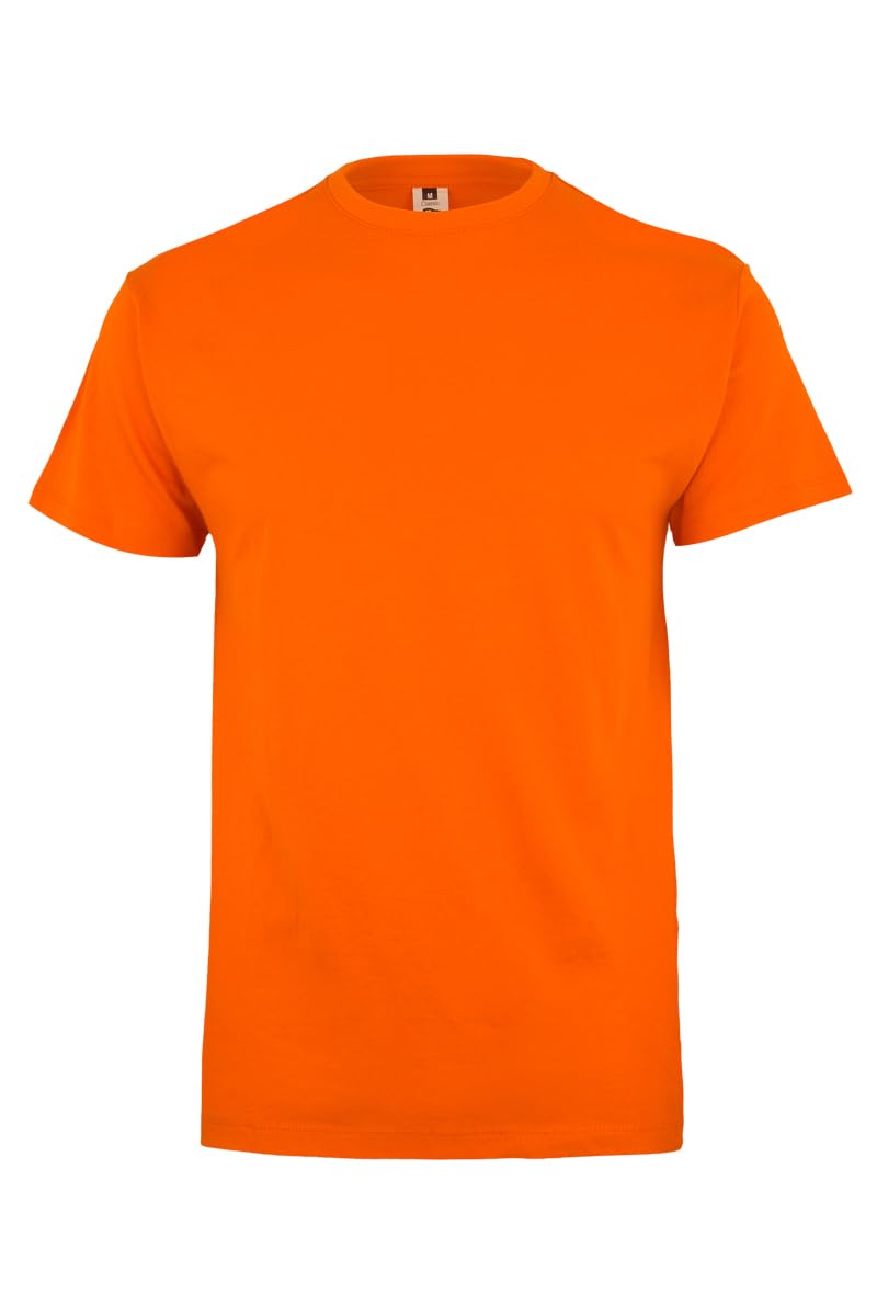 Mukua Melbourne; Unisex Short Sleeve T-Shirt; Orange; Size XS